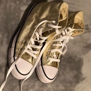 Converse Metallic Sneakers